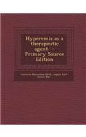 Hyperemia as a Therapeutic Agent