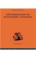 Optimisation in Economic Analysis