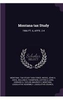 Montana Tax Study