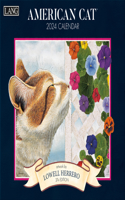 American Cat(tm) 2024 Wall Calendar