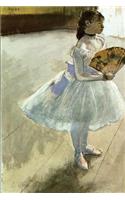 ''Dancer With a Fan'' by Edgar Degas - 1879: Journal (Blank / Lined)