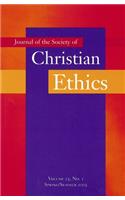 Journal of the Society of Christian Ethics