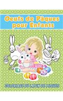 Oeufs de Pâques pour Enfants: Coloriage du lapin de Pâques