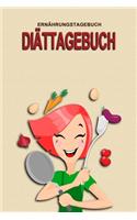 Ernährungstagebuch - Diättagebuch: Abnehmtagebuch zum Ausfüllen - Für alle Ernährungsformen - Motivationssprüche - Habit-Tracker für Schlaf und Wasser - Tagebuch