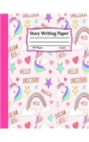 Story writing paper: Grades K-2 and k-3: Primary Composition Lined Paper with Drawing Space (8.5" x 11" Notebook), Learn To Write and Draw Journal (Journals for Kids)-11