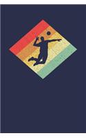 Volleyball Player Notebook