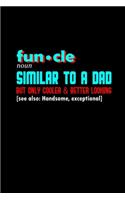 Fun.Cle Similar To A Dad But Only Cooler And Better Looking: Hangman Puzzles - Mini Game - Clever Kids - 110 Lined Pages - 6 X 9 In - 15.24 X 22.86 Cm - Single Player - Funny Great Gift
