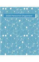 2020 Personal Organizer: Daily and Monthly To Do List, Daily Work Task Checklist, Daily Task Planner, Checklist Planner, Organizer with Top Priorities and Time Slots for eff
