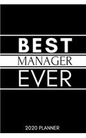 Best manager ever. Planner 2020