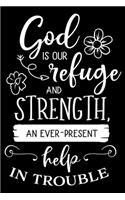 God is our refuge and strength an ever present help in trouble