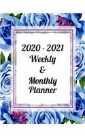 2020 - 2021 Weekly & Monthly Planner