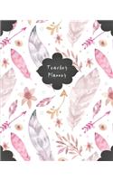 Teacher Planner: 2019 - 2020 Lesson Plan - Monthly Calendar - Undated Weekly Pages + Students Pages ... Academic Year (September - August) Pretty Girly Cover of Boho