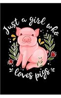 Just A Girl Who Loves Pigs