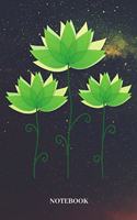 Notebook: College Ruled Composition Journal For Nature Lovers - 120 Pages - Perfect Cover For Conservationists, Wildlife Enthusiasts, Plant Lovers, School Stu
