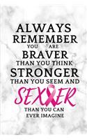 Always Remember You Are Braver Than You Think, Stronger Than You Seem And Sexier Than You Can Ever Imagine