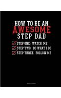 How To Be An Awesome Step Dad: Menu Planner(1675 Menu Planner)