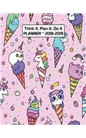Think It, Plan It, Do It Planner 2018-2019