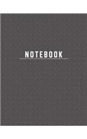 Notebook: Unlined Notebook - Large (8.5 X 11 Inches) - 112 Pages