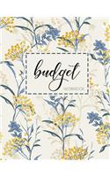 Budget Workbook: 12 Month Budget Planner Book, Budget Organizer Journal Notebook Finance Planner, Money Organizer, Debt Tracker