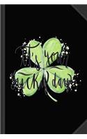 It's Your Lucky Day Journal Notebook: Blank Lined Ruled for Writing 6x9 120 Pages