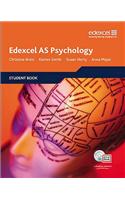 Edexcel AS Psychology Student Book + ActiveBook with CDROM