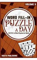 Word Fill-In Puzzle-A-Day