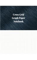 Cross Grid Graph Paper Notebook: 1/8 Inch Cross Grid Ruled, 120 Pages