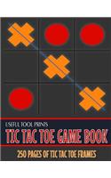 Useful Tool Prints Tic Tac Toe Game Book: Game Night Book Family Games For Kids And Adults Glossy Cover 8.5x11 250 Pages