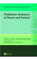 Praedikative Strukturen in Theorie und Text(en)