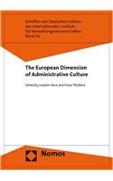 The European Dimension of Administrative Culture