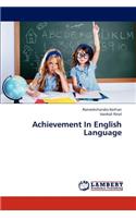 Achievement In English Language