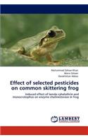 Effect of selected pesticides on common skittering frog