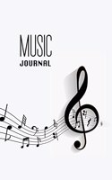 Music journal Manuscript paper