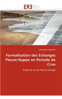 Formalisation des echanges fleuve-nappe en periode de crue