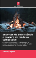 Suportes de subsistência e procura de madeira combustível