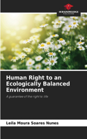 Human Right to an Ecologically Balanced Environment
