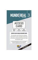Mundo Real 2nd Edition Lv3 Student 1 Year Digital Access Code (Std. eBook + Eleteca + Ow)