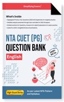 Gurukul By Oswal NTA CUET (PG) English Question Bank Exam 2025 : MCQs, Chapter Summary with Mind Maps, 2024 Solved Paper, PYQs, Paper Analysis Charts, Common University Entrance Test Computer Based