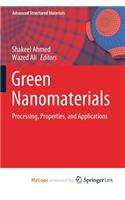 Green Nanomaterials