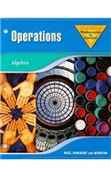 Mathematics in Context: Operations: Algebra