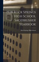 1928 Rock Springs High School Sagebrusher Yearbook