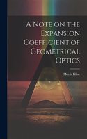 Note on the Expansion Coefficient of Geometrical Optics