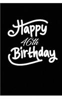 Happy 46th birthday