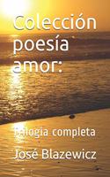 Colección poesía amor