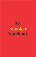 My Snooker Notebook