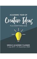 ACADEMIC YEAR OF Creative Ideas