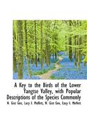 A Key to the Birds of the Lower Yangtse Valley, with Popular Descriptions of the Species Commonly