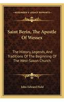 Saint Berin, The Apostle Of Wessex