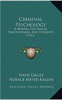 Criminal Psychology