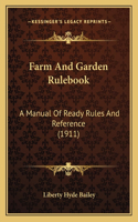 Farm and Garden Rulebook